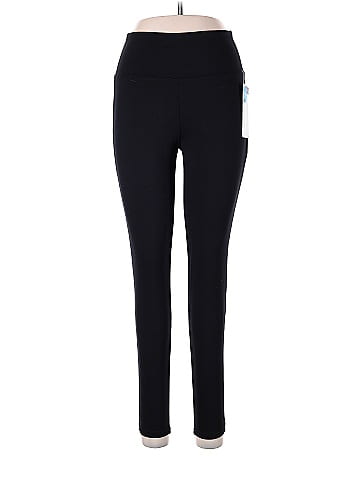 Marika Solid Black Casual Pants Size L - 65% off