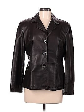 Giorgio Armani Leather Jacket (view 1)
