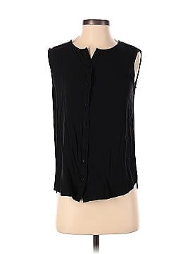 H By Halston Sleeveless Button-Down Shirt (view 1)