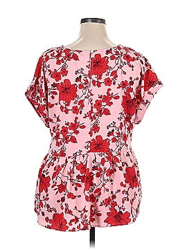 B Collection by Bobeau Short Sleeve Blouse (view 2)
