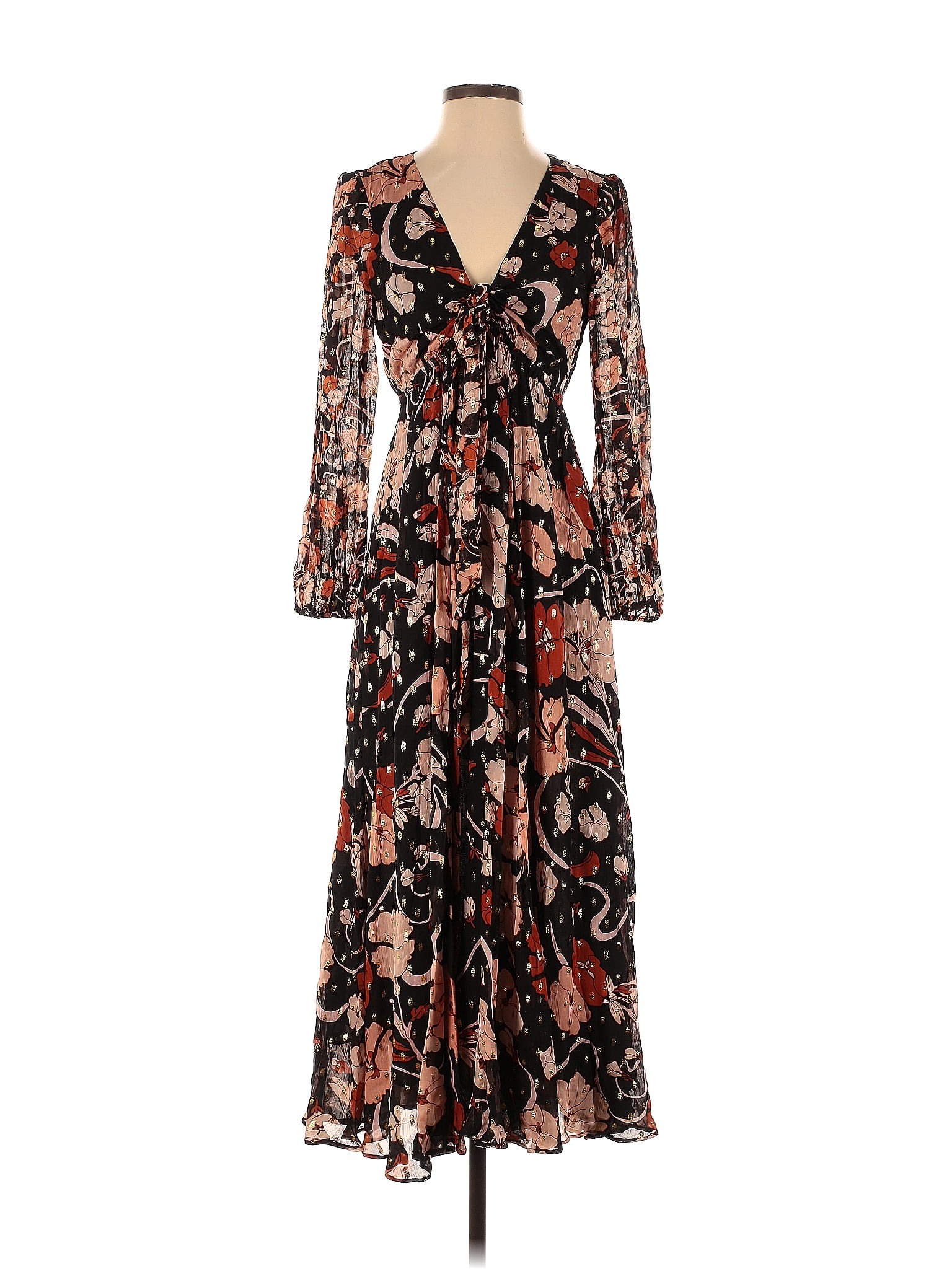 J.Crew Collection Multi Color Brown Casual Dress Size XS - 76% off ...