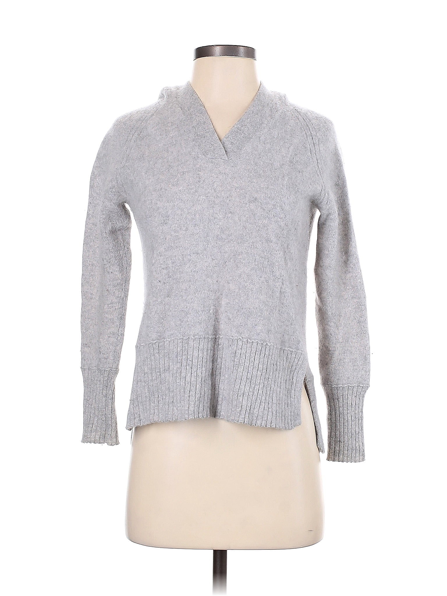 Charter Club 100% Cashmere Gray Pullover Hoodie Size S - 73% off | ThredUp