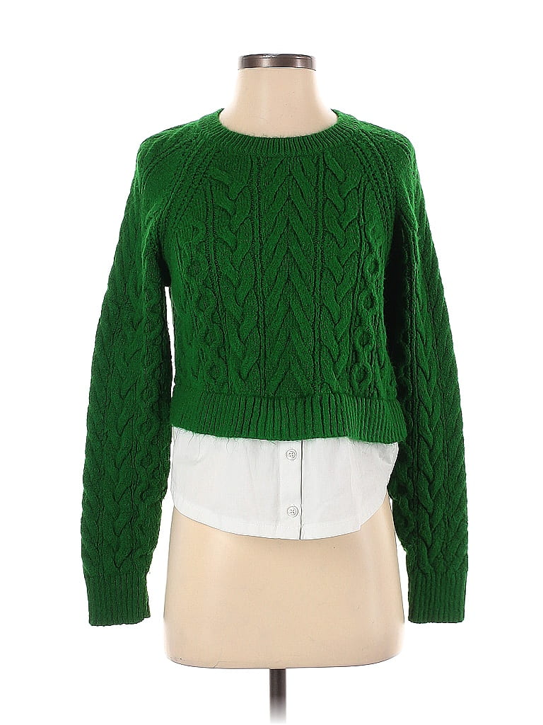 Maeve by Anthropologie Green Pullover Sweater Size XS - photo 1