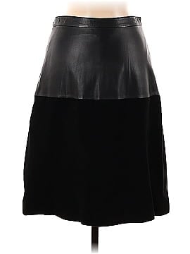 Reiss Faux Leather Skirt (view 2)