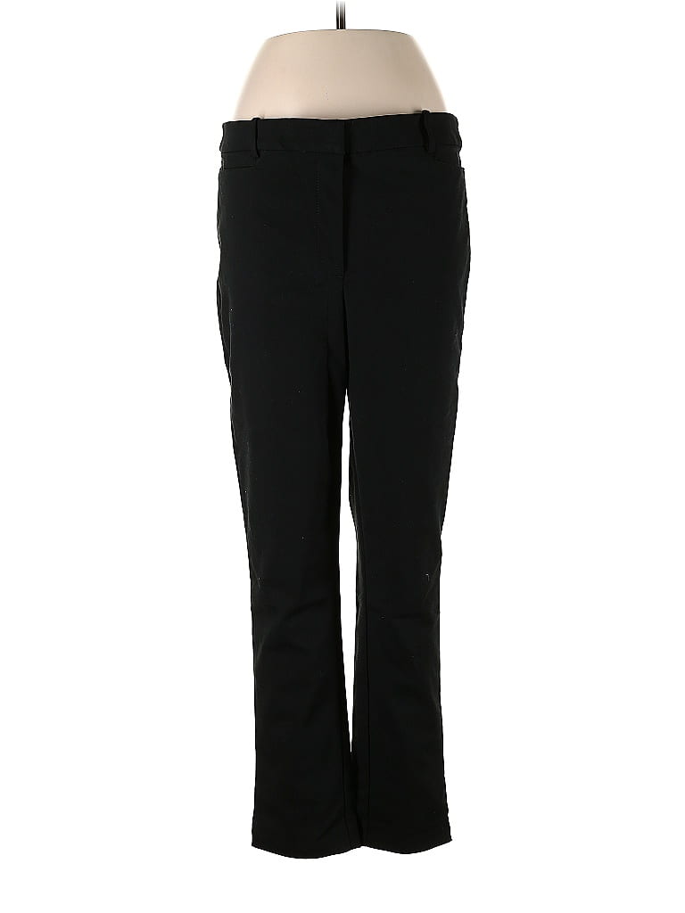 Ann Taylor LOFT Solid Black Dress Pants Size 12 - photo 1