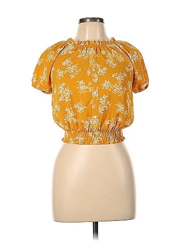 Heart Short Sleeve Blouse (view 1)