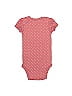 Carter's Hearts Red Short Sleeve Onesie 3-6 MO / 6 MO - photo 2