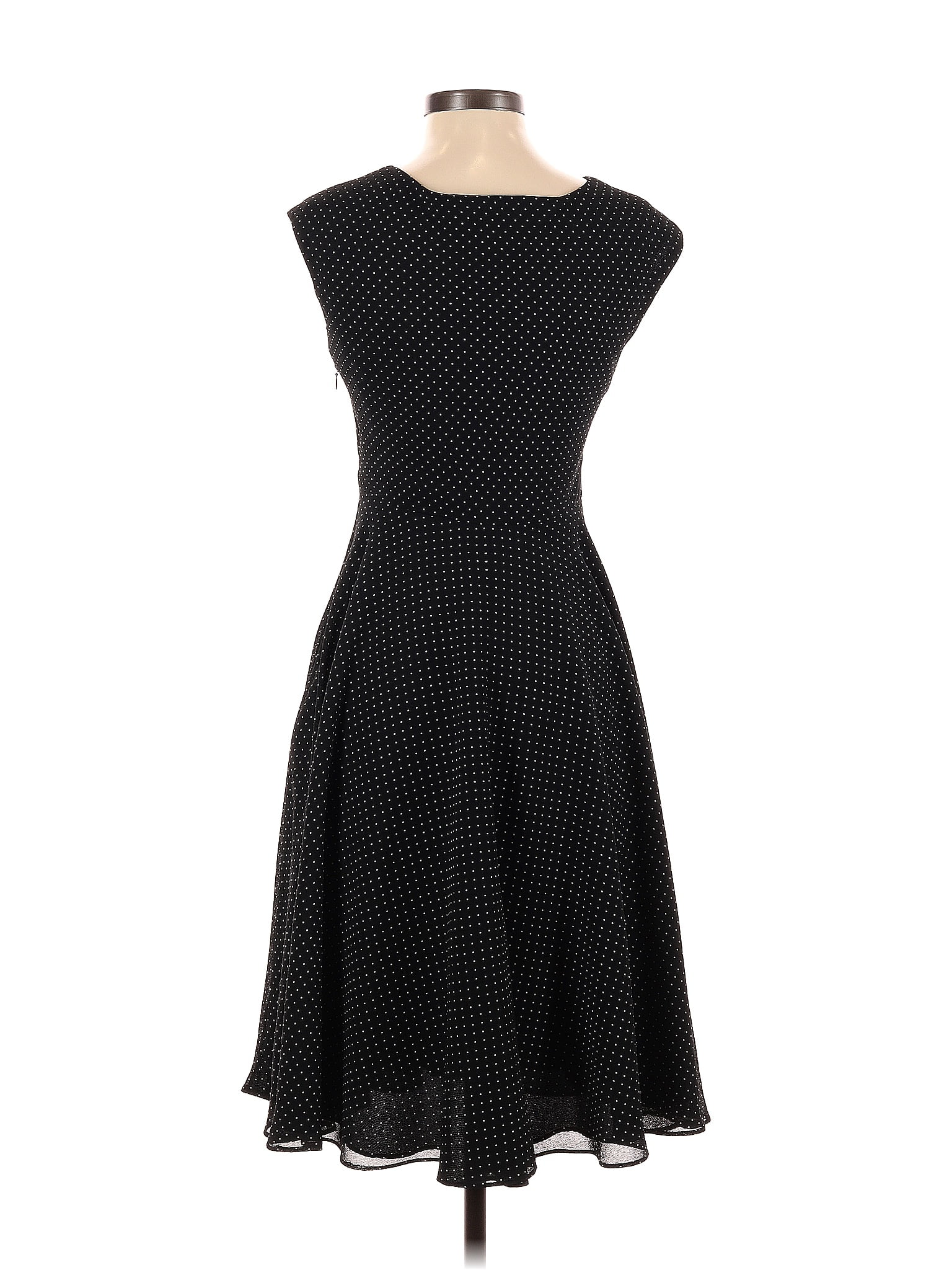 Jessica Howard Polka Dot Tea Length Dress