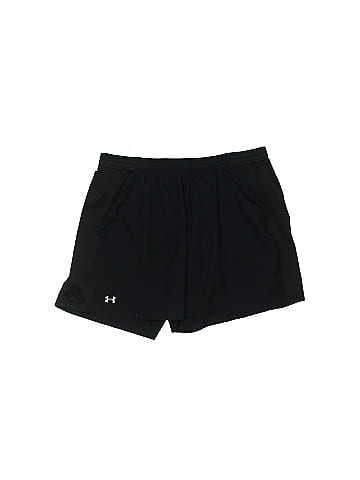 RBX 100% Polyester Color Block Solid Black Athletic Shorts Size XL - 63%  off