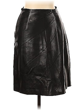 Luca Luca Leather Skirt (view 2)