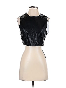 NSR Faux Leather Top (view 1)