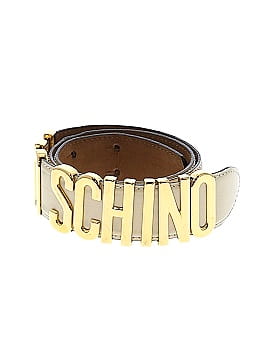 Moschino Vintage Leather Logo Belt (view 1)