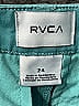 RVCA Teal Khakis Size 24 waist - photo 3