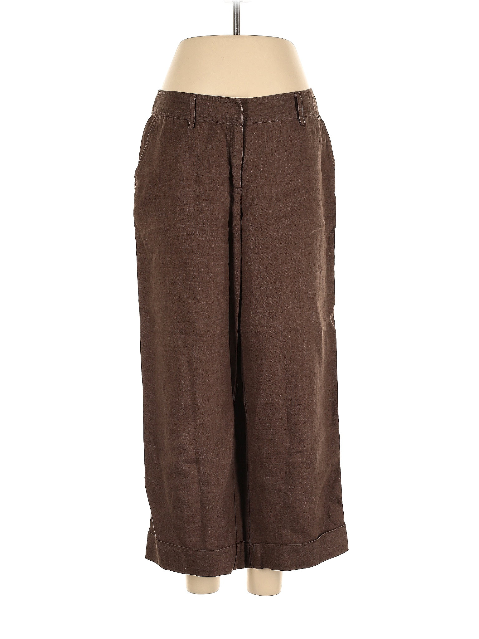 J.Jill 100% Linen Blue Linen Pants Size 3X (Plus) - 71% off