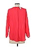 Ann Taylor LOFT 100% Rayon Red Long Sleeve Blouse Size S - photo 2