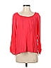 Ann Taylor LOFT 100% Rayon Red Long Sleeve Blouse Size S - photo 1