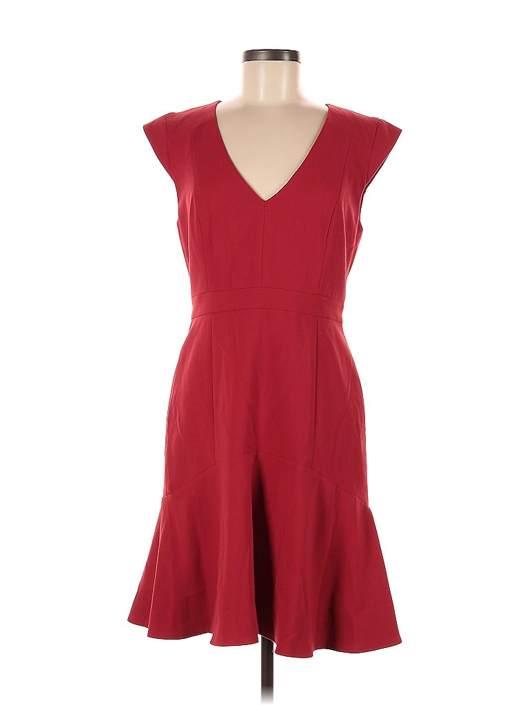 French Connection Solid Red Cocktail Dress Size 8 - 74% off | ThredUp