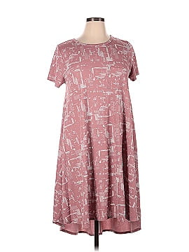 Lularoe Floral Multi Color Gray Casual Dress Size S - 54% off