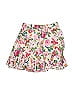 Jodifl 100% Polyester Floral Motif Paisley Floral Tropical White Skort Size S - photo 1