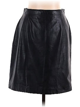 Byrnes & Baker Leather Skirt (view 1)