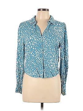 Zara Long Sleeve Button-Down Shirt (view 1)