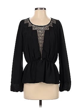 BOUNDARY Long Sleeve Blouse (view 1)