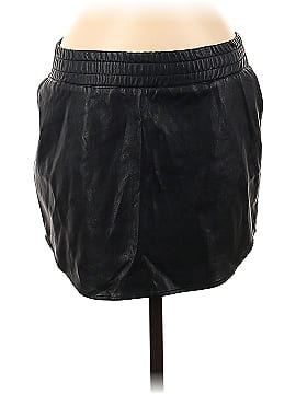 Monrow Faux Leather Skirt (view 1)