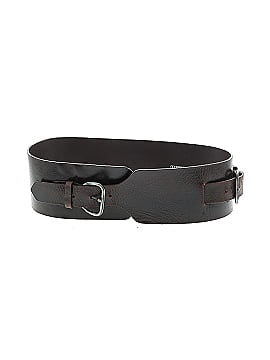 Sportmax Wide Leather Belt (view 1)