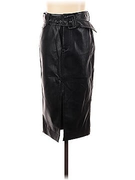 Bella Tilley X Bar III Faux Leather Skirt (view 1)