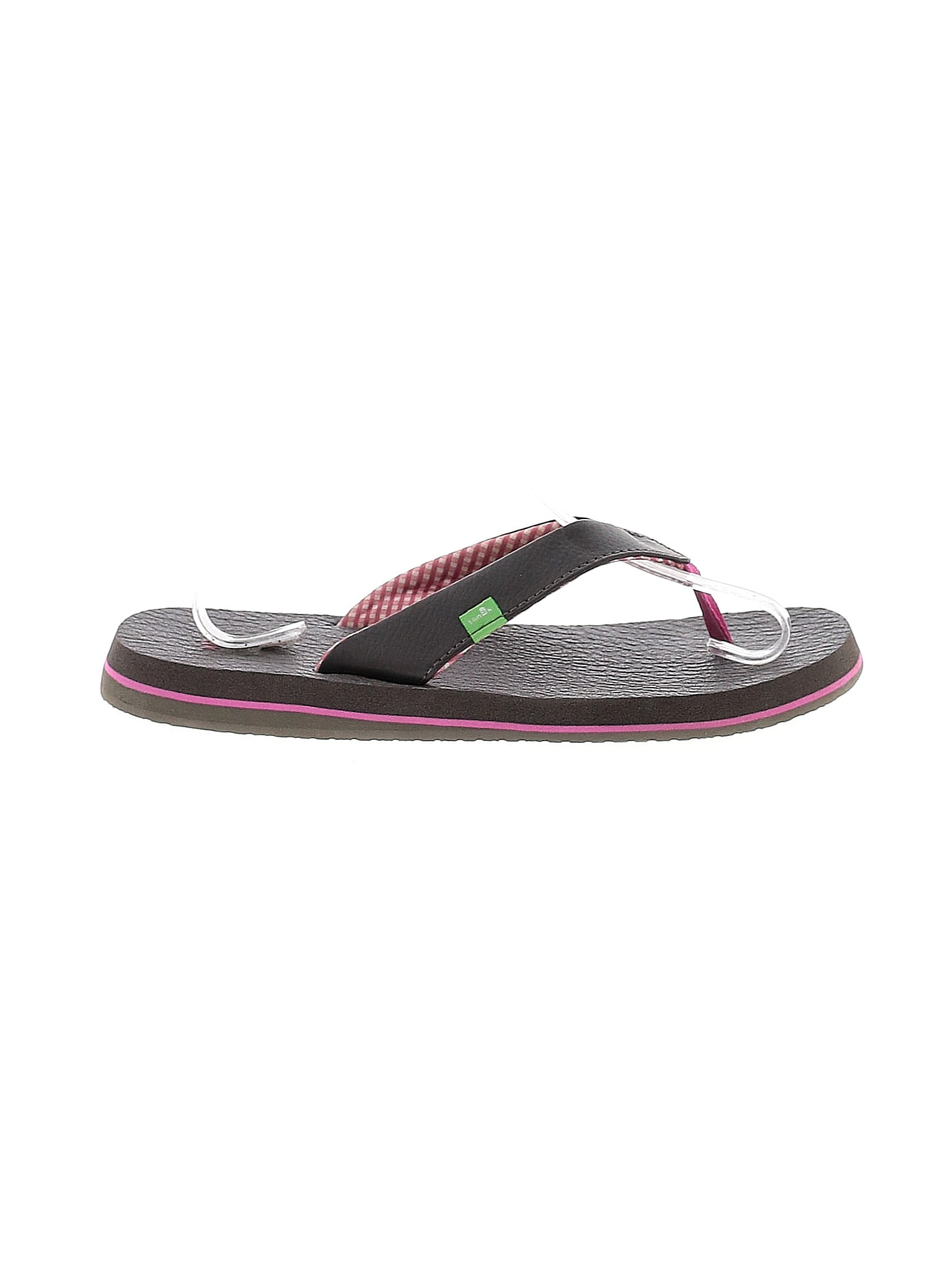 Sanuk Multi Color Black Sandals Size 9 - 54% off