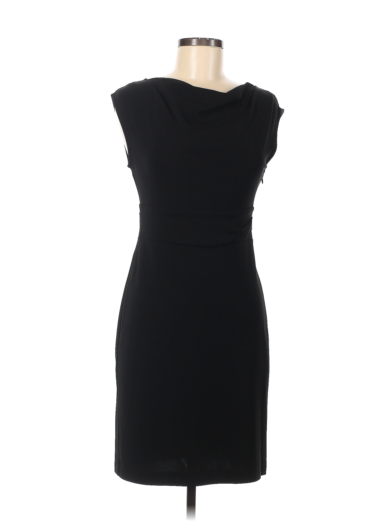 Ann Taylor Solid Black Cocktail Dress Size 6 - 77% off | ThredUp