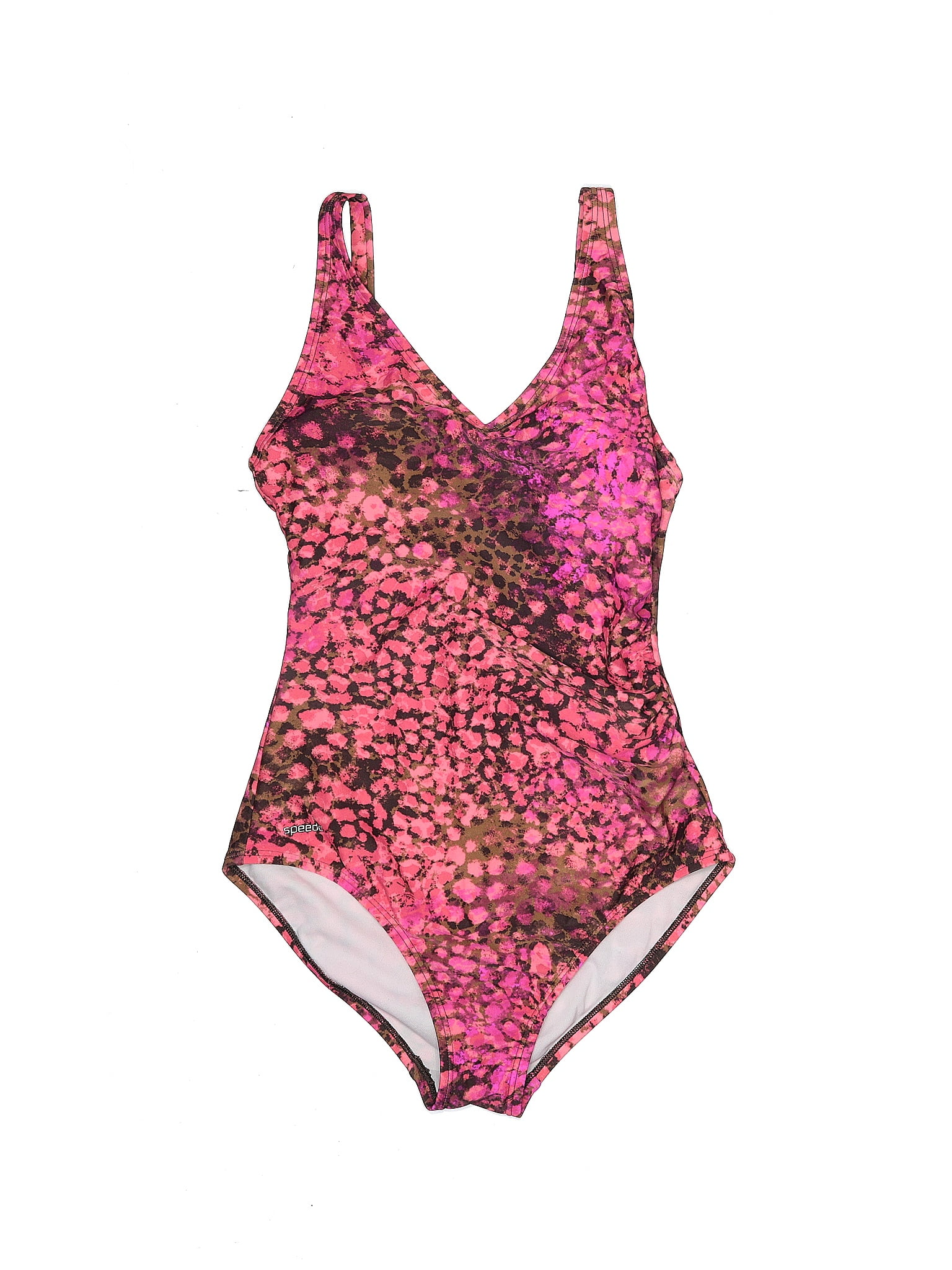 Speedo Multi Color Pink One Piece Swimsuit Size 8 39 Off Thredup 6242