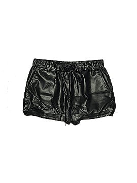 C. Luce Faux Leather Shorts (view 1)