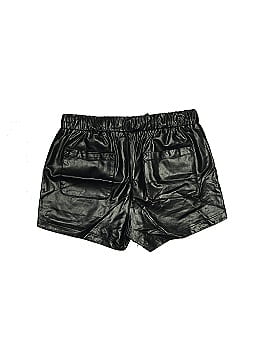 C. Luce Faux Leather Shorts (view 2)