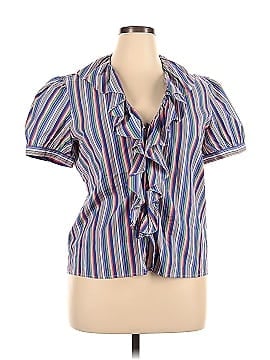 American Living Short Sleeve Blouse (view 1)