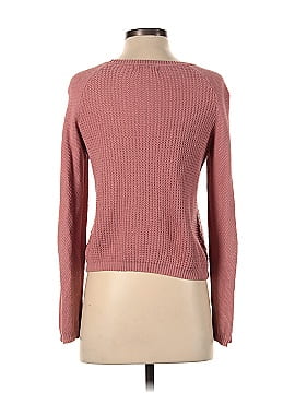 Pink Rose Pullover Sweater (view 2)