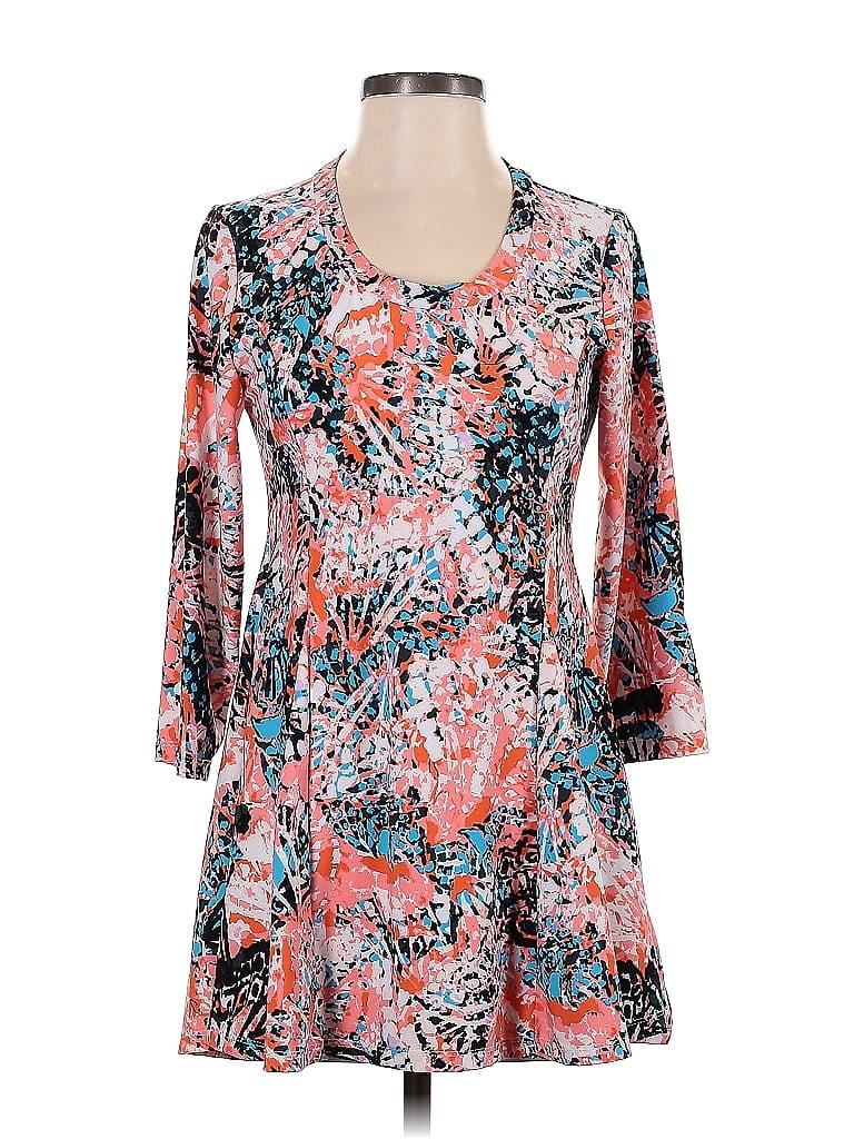 Pre-owned Attitudes By Renee Casual Dress In Pink