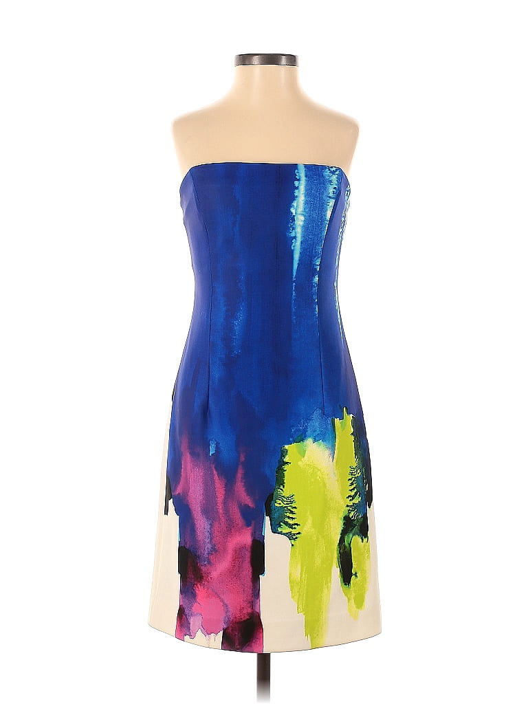 milly blue and white dress