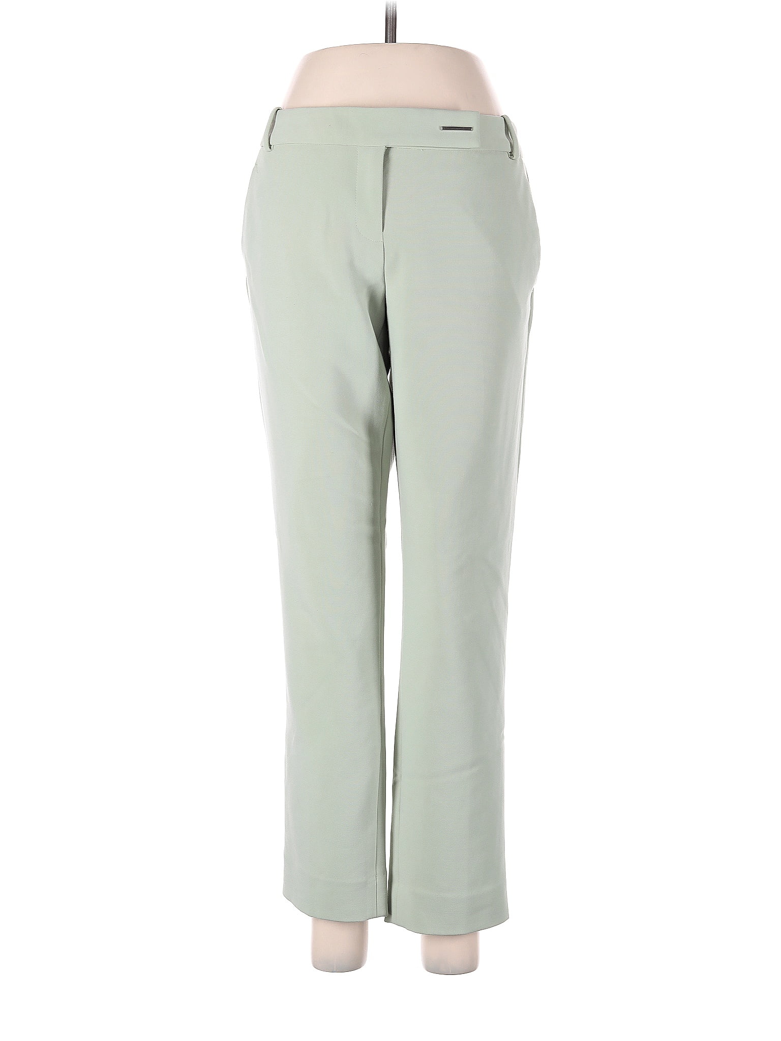 The Limited Solid Green Dress Pants Size 8 - 75% off