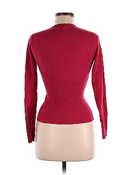 INC International Concepts Long Sleeve Silk Top (view 2)