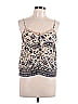 Assorted Brands 100% Rayon Ivory Sleeveless Blouse Size L - photo 1