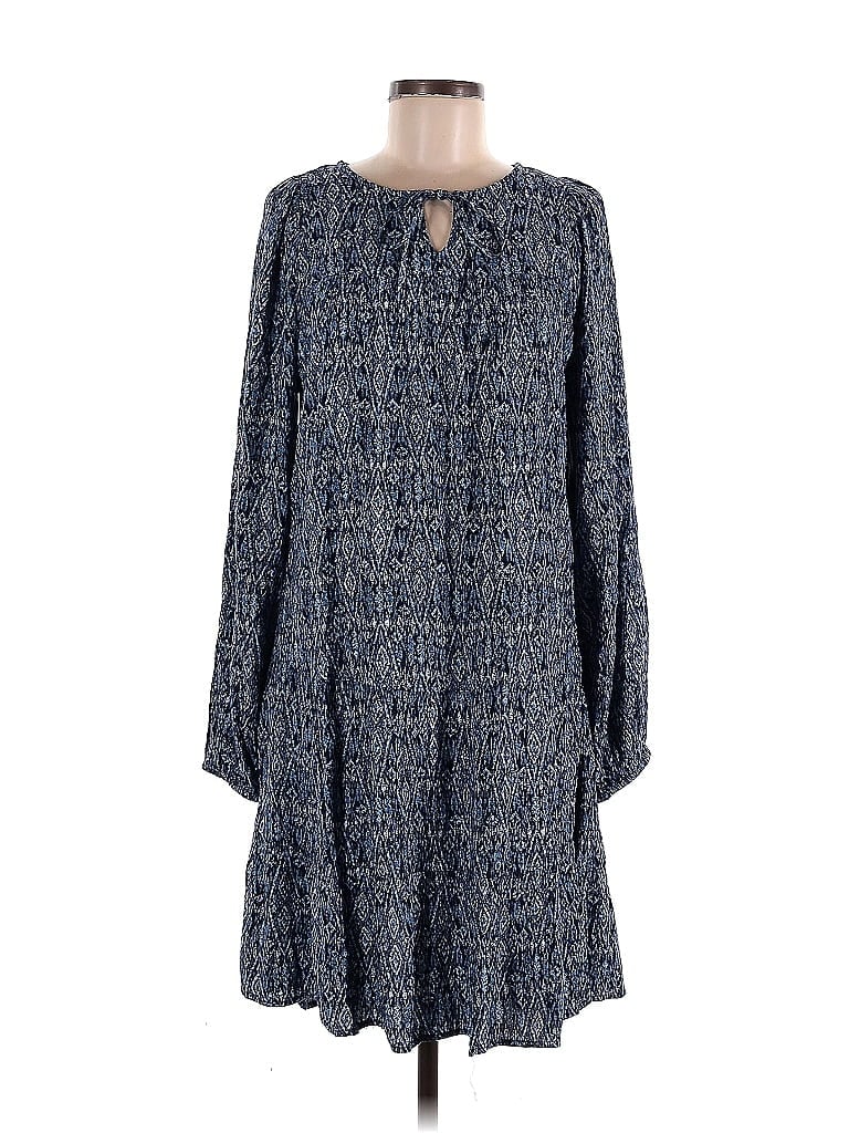 Style&Co 100% Viscose Blue Casual Dress Size M - 47% off | ThredUp