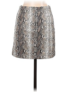 Honey Belle Faux Leather Skirt (view 2)