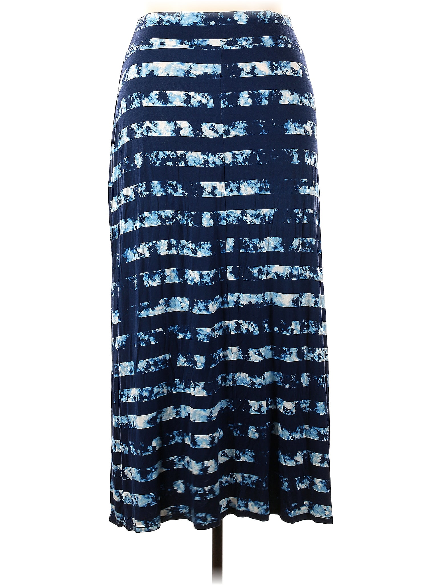 a.n.a. A New Approach Blue Casual Skirt Size 0X (Plus) - 57% off