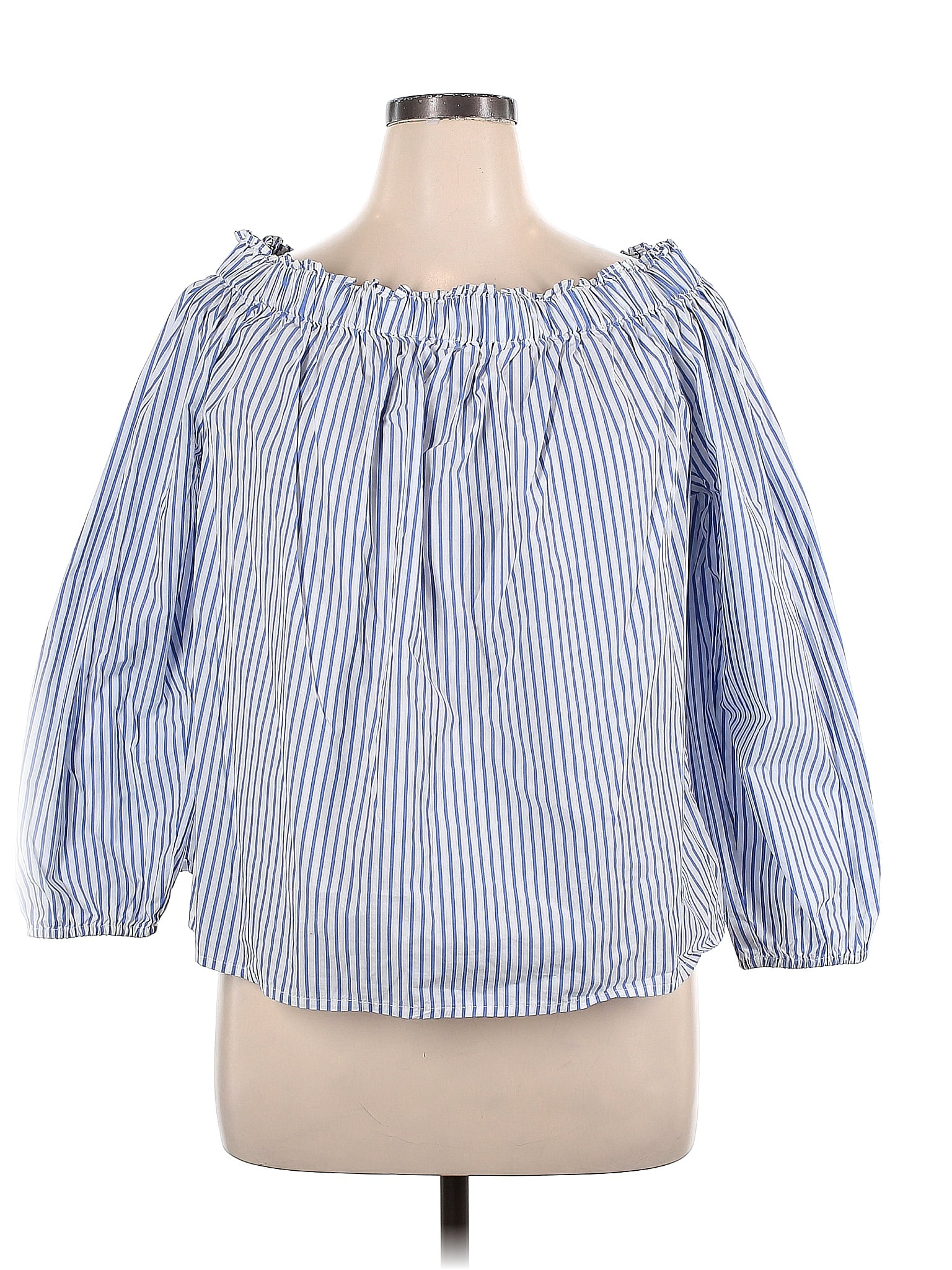 GAP Women's Sleeveless Stripe Knit Top - Soft Stretch Fabric, Slim Fit, Machine Washable - View #6