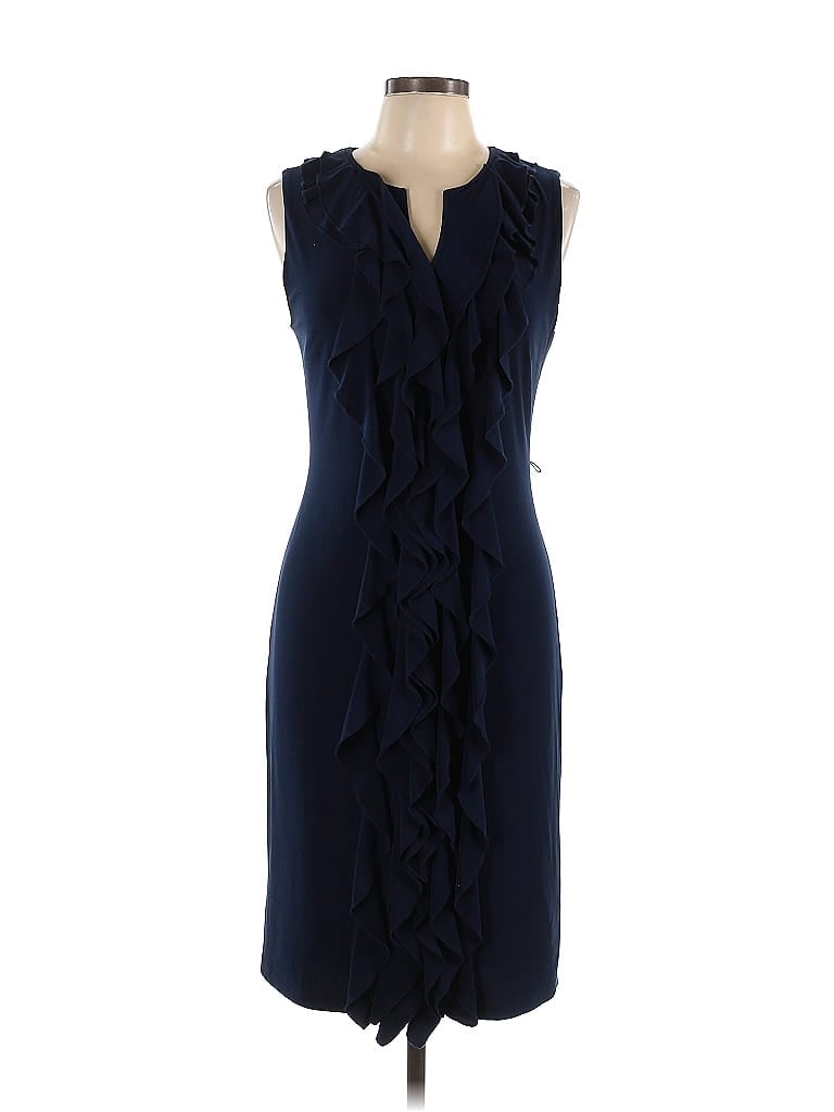 Joseph Ribkoff Blue Casual Dress Size 10 - photo 1
