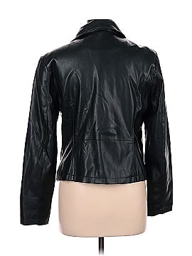 Ann Taylor Factory Faux Leather Jacket (view 2)