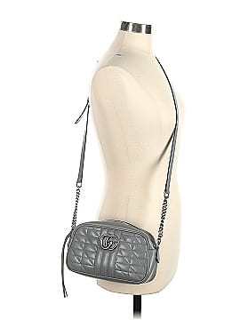 Gucci Leather Aria Matelasse GG Marmont Chain Shoulder Bag (view 2)