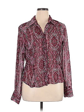 Bisou Jeans Long Sleeve Blouse (view 1)