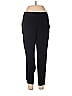 Zara Basic Solid Black Casual Pants Size M - photo 1